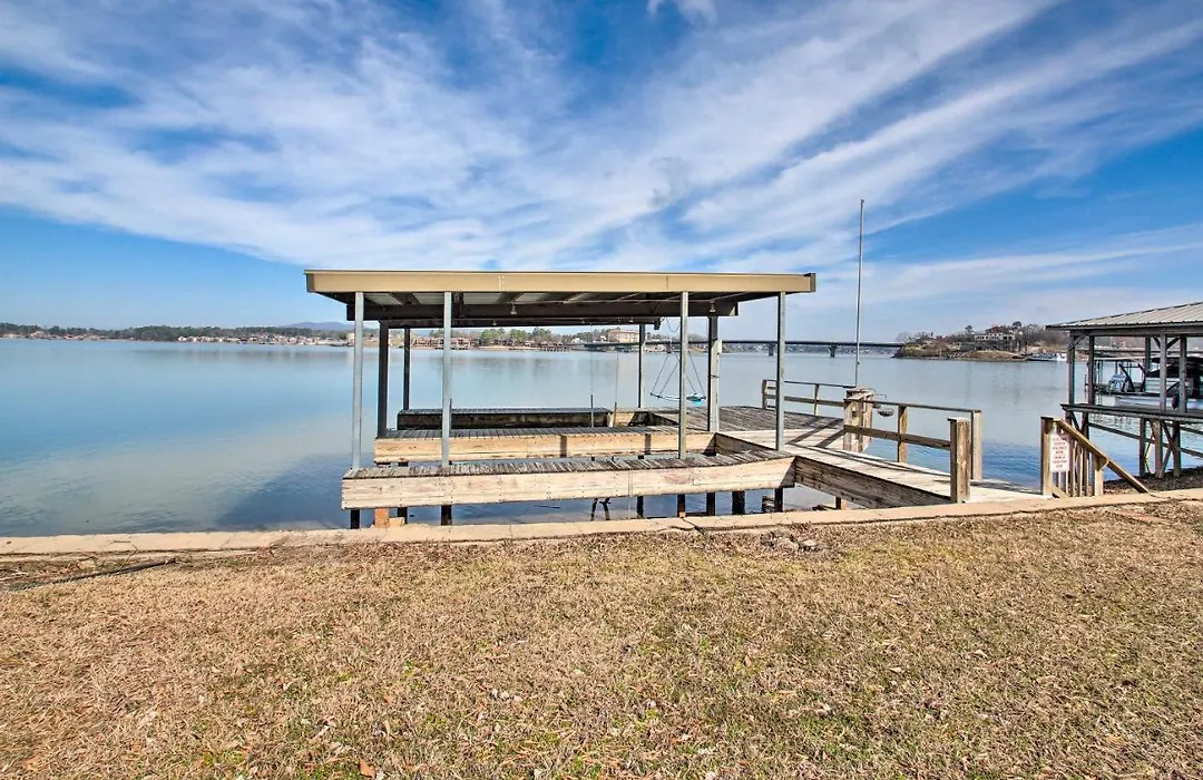 Lakefront Hot Springs Vacation Rental With Dock-1