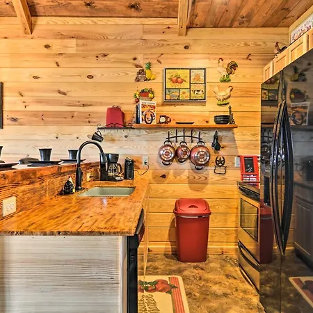 2 Mi To Lake Hamilton! Log Cabin W/ Cozy Loft-2