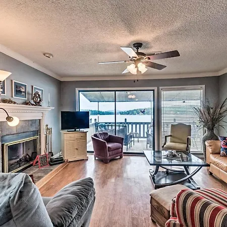 Lakefront Hot Springs Condo With Dock And Balcony-3